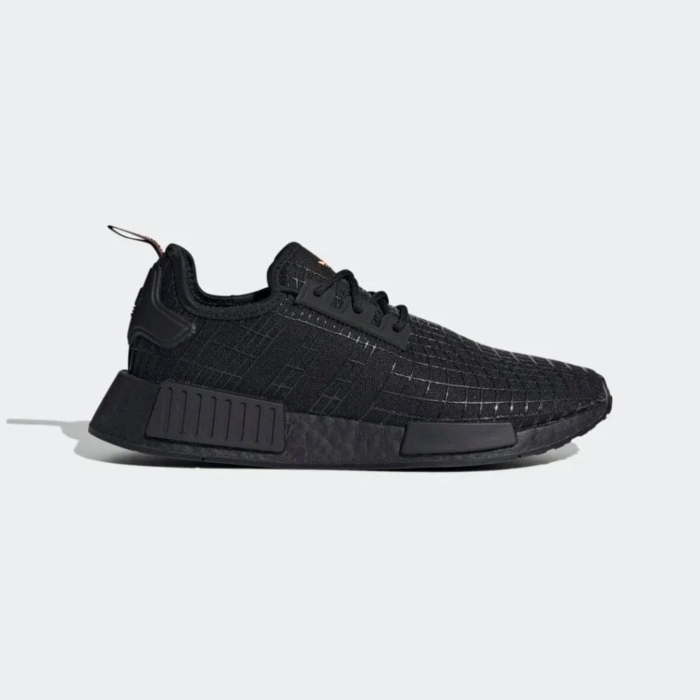 Adidas Nmd_R1 Low Mens Running Shoes Black Beam Orange GX9529 NEW Size 11 - Picture 2 of 6